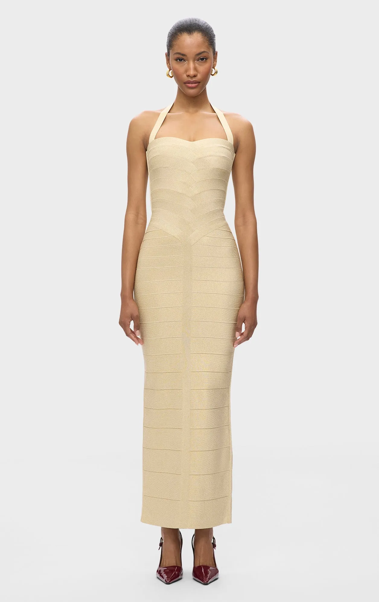THE METALLIC IRIS GOWN