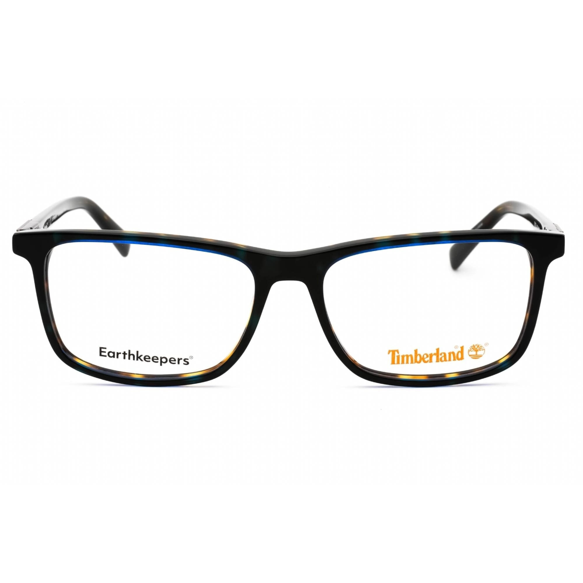 Timberland Men's Eyeglasses - Blue/Other Rectangular Plastic Frame | TB1775 092