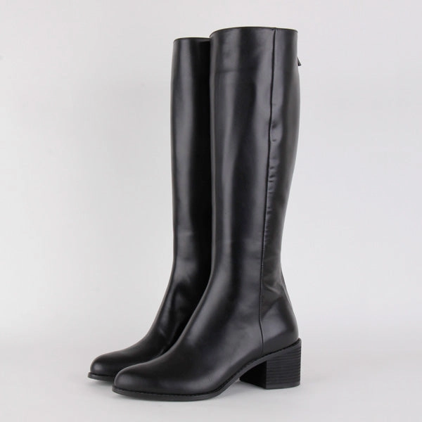 *UK size 3 - ALICE  - brown, 5cm/0.8cm heel - length 37cm , calf circumfernce 35cm.