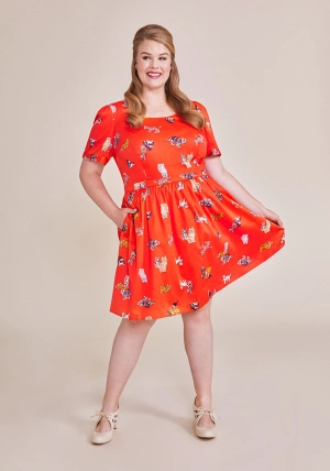 What's the Scoop? A-Line Dress