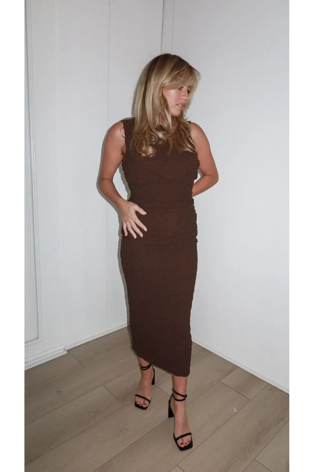 Willow Open Back Knit Maxi Dress