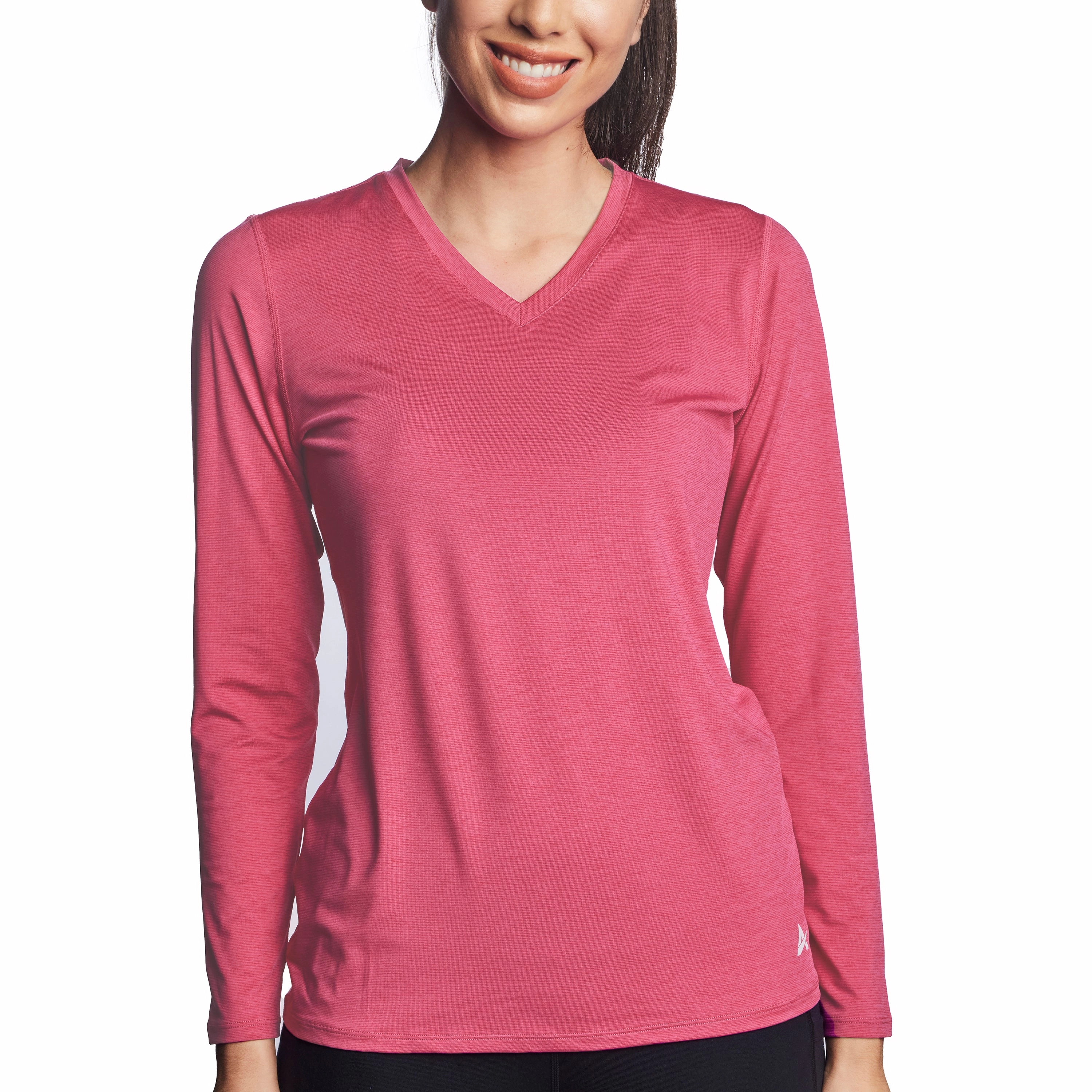 Women's Cooling V-Neck Long Sleeve T-Shirt