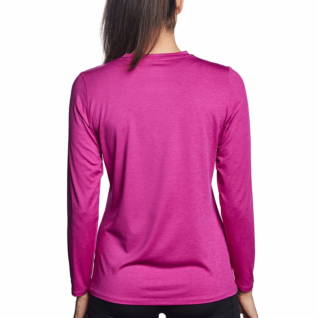 Women's Cooling V-Neck Long Sleeve T-Shirt