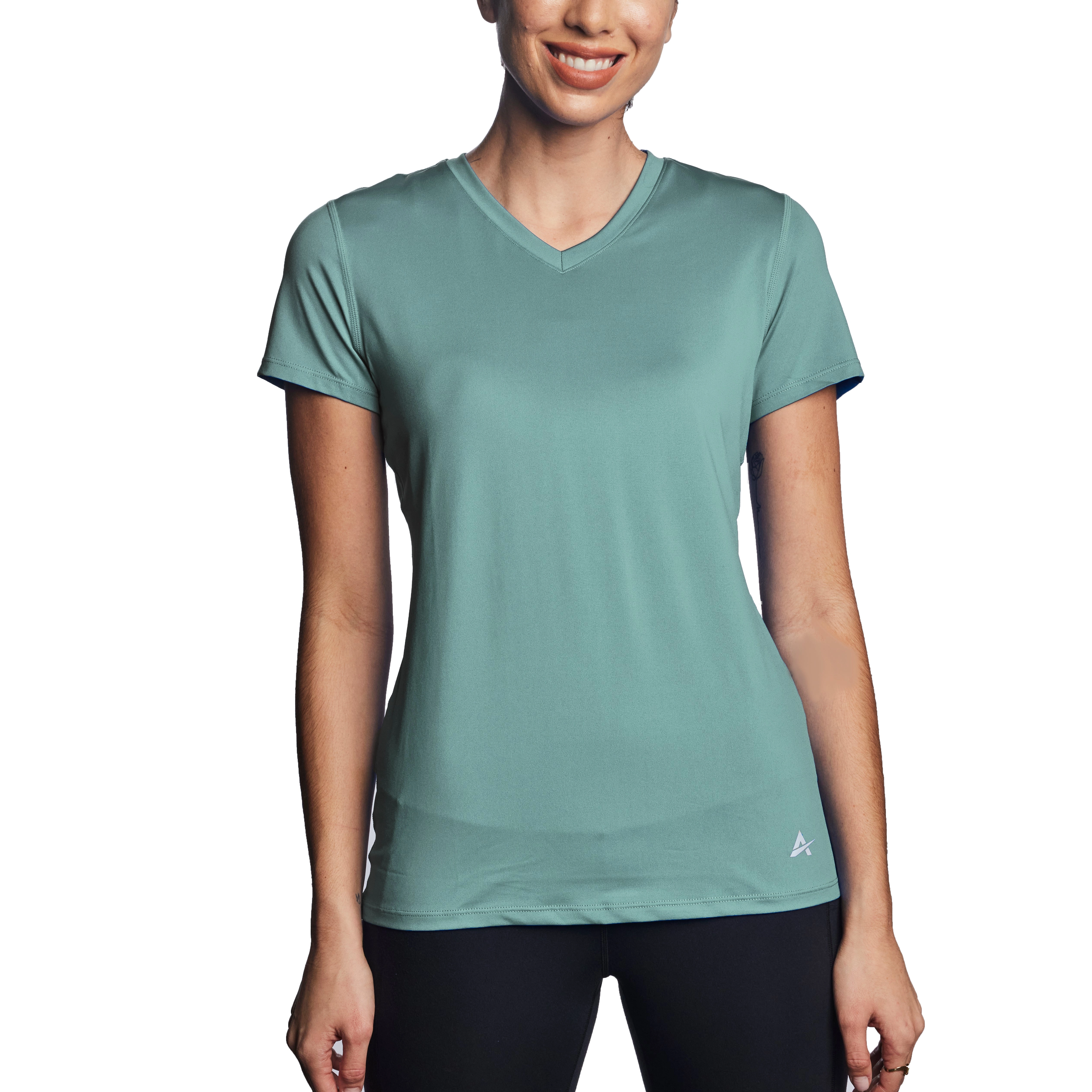Women's Cooling V-Neck Short Sleeve T-Shirt