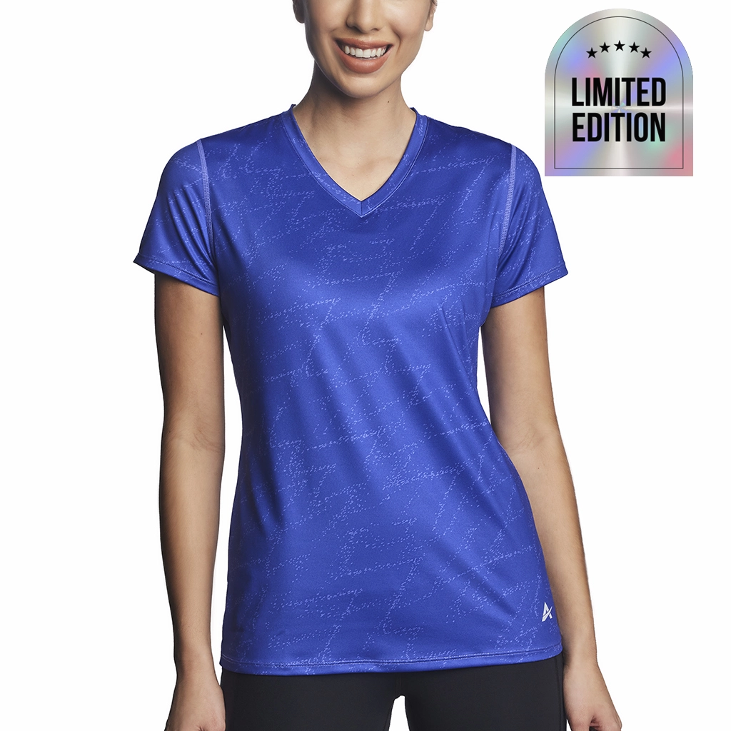 Women's Cooling V-Neck Short Sleeve T-Shirt