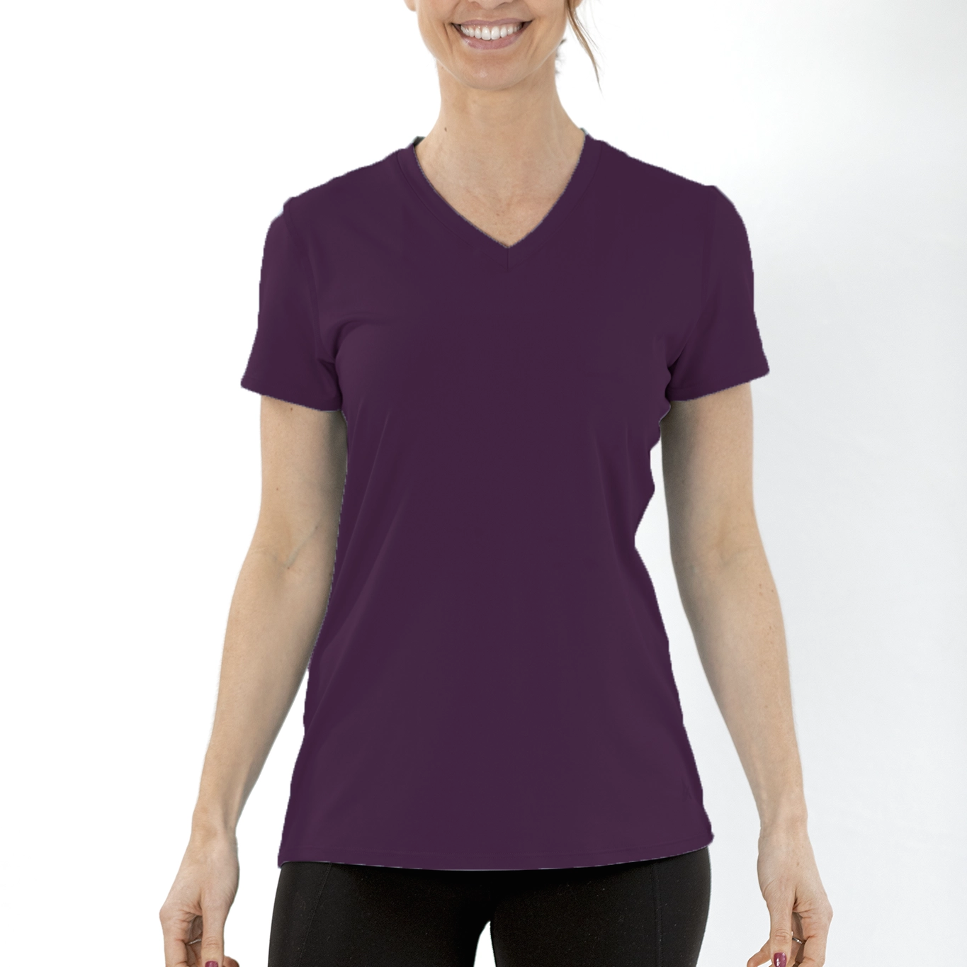 Women's Cooling V-Neck Short Sleeve T-Shirt