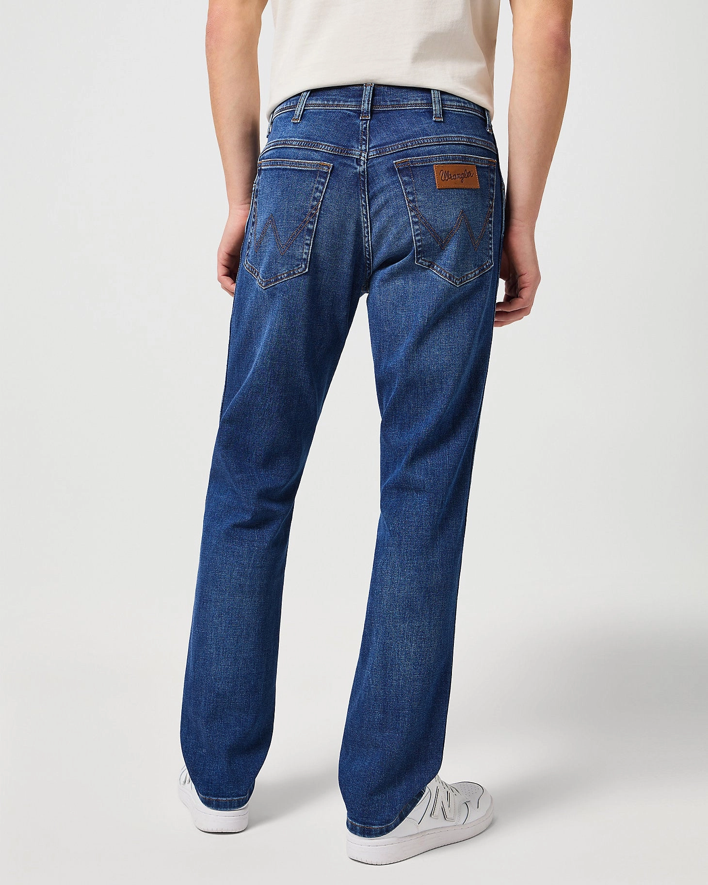 Wrangler Texas Stretch Authentic Straight Lightweight Mens Jeans - Dean